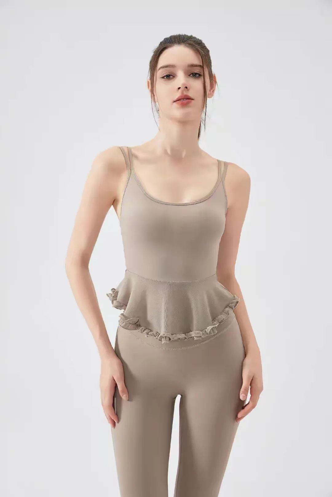 Women's sportswear jacket, trousers and culottes set